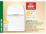 lave-linge top - VEDETTE en promo chez Copra Vedène à 499,00 €