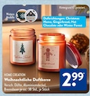 Weihnachtliche Duftkerze im ALDI SÜD Prospekt Weihnachtliche Duftkerze von HOME CREATION im aktuellen ALDI SÜD Prospekt für 2,99 €