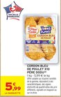 Cordon Bleu de Poulet x10 - Père Dodu - Intermarché Super Cordon Bleu de Poulet x10 - Père Dodu à 5,99 € dans le catalogue Intermarché Super