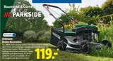 Benzin-Rasenmäher Angebote von PARKSIDE bei Lidl Augsburg für 119,00 €