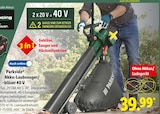 Akku-Laubsauger/-bläser 40 V im Angebot bei Lidl in Aurich Akku-Laubsauger/-bläser 40 V Angebote von Parkside bei Lidl Aurich für 39,99 €