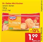 Mini Kuchen im Angebot bei Netto Marken-Discount in Falkensee Mini Kuchen Angebote von Dr. Oetker bei Netto Marken-Discount Falkensee für 1,99 €