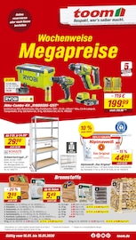 Aktueller toom Baumarkt Prospekt mit Briketts, "Respekt, wer's selber macht.", Seite 1