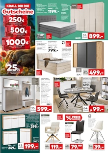 Boxspringbett im porta Möbel Prospekt "KRALL DIR DIE GUTSCHEINE" mit 4 Seiten (Berlin)
