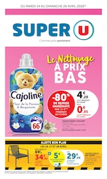 Catalogue Super U en cours à Guigneville et aux alentours : «Super U» avec 36 pages, valable du 14/04/2026 au 26/04/2026