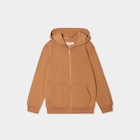 Promo Sweat zippé à capuche et poches camel garçon à 8,99 € dans le catalogue La Halle à Lunel