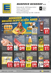 Aktueller EDEKA Prospekt mit Butter, "Aktuelle Angebote", Seite 1