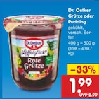 Grütze von Dr. Oetker im aktuellen Netto Marken-Discount Prospekt