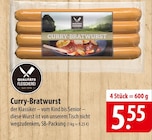 Qualitäts Fleischerei Curry-Bratwurst Angebote bei famila Nordost Lüneburg für 5,55 €