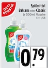 Spülmittel Balsam oder Classic bei EDEKA im Lenggries Prospekt für 0,79 €