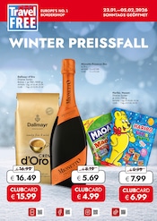 Aktueller Travel FREE Prospekt mit Haribo, "WINTER PREISFALL", Seite 1