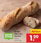 Dinkel-Steinofen Zwirbel im Angebot bei Netto Marken-Discount in Gifhorn Dinkel-Steinofen Zwirbel Angebote von BACKSTUBE bei Netto Marken-Discount Gifhorn für 1,29 €