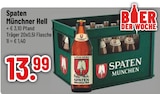 Münchner Hell von Spaten München im aktuellen Trinkgut Prospekt für 13,99 €
