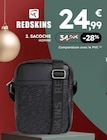 Sacoche Homme - REDSKINS en promo chez Sport 2000 Marseille à 24,99 €