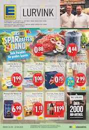 EDEKA Prospekt für Xanten mit 28 Seiten EDEKA Prospekt für Xanten: "Aktuelle Angebote", 28 Seiten, 22.09.2025 - 27.09.2025