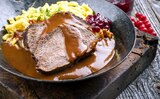 Aktuelle Braten Angebote bei REWE in Gelsenkirchen Aktuelles Rinderbraten Angebot bei REWE in Gelsenkirchen ab 1,29 €