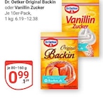 Original Backin im Angebot bei GLOBUS in Bruchsal Original Backin Angebote von Dr. Oetker bei GLOBUS Bruchsal für 0,99 €
