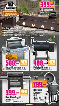 Backofen im Hornbach Prospekt "Dir ist vieles Latte. Nur nicht Dein Garten." mit 31 Seiten (Mainz)