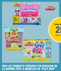 25 % avec la carte ticket e.Leclerc sur sur les produits présents en magasin de la gamme pâte a modeler de PLAY-DOH - PLAY-DOH en promo chez E.Leclerc Alençon