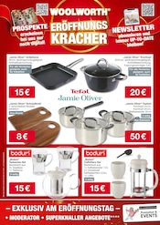 Aktueller Woolworth Prospekt mit Pfanne, "NEUERÖFFNUNG IN PATTENSEN", Seite 4