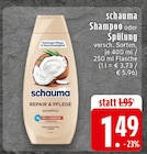 Shampoo im Angebot bei EDEKA in Mülheim Shampoo Angebote von schauma bei EDEKA Mülheim für 1,49 €