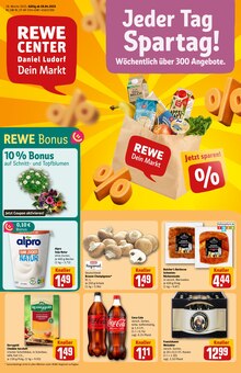 Coca Cola im REWE Prospekt "Dein Markt" mit 40 Seiten (Bensheim)