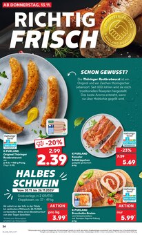 Schweinefilet im Kaufland Prospekt "KNÜLLER" mit 62 Seiten (Krefeld)