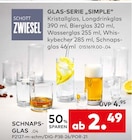 GLAS-SERIE „SIMPLE“ im Angebot bei porta Möbel in Grevenbroich GLAS-SERIE „SIMPLE“ Angebote bei porta Möbel Grevenbroich für 2,49 €