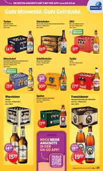 Warsteiner im Getränke Hoffmann Prospekt "Aktuelle Angebote" mit 9 Seiten (Hof)