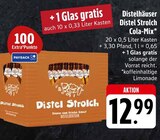 Distel Strolch Cola-Mix im Angebot bei E center in Wertheim Distel Strolch Cola-Mix Angebote von Distelhäuser bei E center Wertheim für 12,99 €