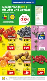 Himbeeren Angebot im aktuellen Lidl Prospekt auf Seite 46