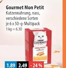 Aktuelle Katzenfutter Angebote bei V-Markt in Augsburg Aktuelles Mon Petit Angebot bei V-Markt in Augsburg ab 1,89 €