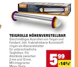 Aktuelle Backzubehör Angebote bei E center in Mainz Aktuelles TEIGROLLE HÖHENVERSTELLBAR Angebot bei E center in Mainz ab 5,99 €