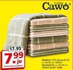 Handtuch von Cawö im aktuellen Segmüller Prospekt für 7,99 €