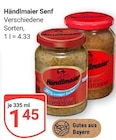 GLOBUS Mühldorf - Senf Angebot im Prospekt Senf bei GLOBUS im Mühldorf Prospekt für 1,45 €