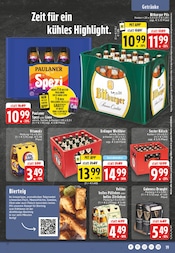 Aktueller EDEKA Prospekt mit Bier, "Aktuelle Angebote", Seite 19