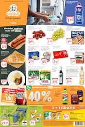 Aktueller GLOBUS Supermarkt Prospekt in Oberpöring und Umgebung, "Aktuelle Angebote" mit 40 Seiten, 01.09.2025 - 06.09.2025