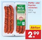Netto Marken-Discount Fridingen - Pfefferwürstchen Angebot im Prospekt Pfefferwürstchen bei Netto Marken-Discount im Fridingen Prospekt für 2,99 €