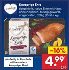 Knusprige Ente Angebote bei Netto Marken-Discount Pirna für 4,99 €