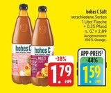 Saft Angebote von hohes C bei EDEKA Hof für 1,59 €