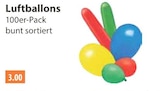 Luftballons von  im aktuellen V-Markt Prospekt für 3,00 €