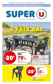 Meuble De Jardin Angebote im Prospekt "Super U" von Super U Meuble De Jardin Angebote im Prospekt "Super U" von Super U auf Seite 1