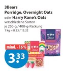 Porridge, Overnight Oats oder Harry Kane's Oats von 3Bears im aktuellen V-Markt Prospekt für 3,33 €