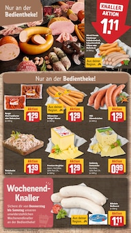 Mettwurst im REWE Prospekt "Dein Markt" mit 34 Seiten (Nürnberg)