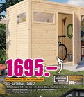 Aktuelles Holz-Gartenhaus „Cubo 2“ Angebot bei Hornbach in Mannheim ab 1.695,00 €