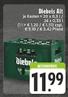 Alt im Angebot bei E center in Duisburg Alt Angebote von Diebels bei E center Duisburg für 11,99 €