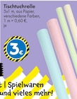 TEDi - Tischtuchrolle Angebot im Prospekt Tischtuchrolle bei TEDi im Prospekt "" für 3,00 €