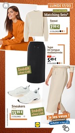 Chaussures Femme Angebote im Prospekt "LOOKBOOK PRINTEMPS 2025" von Lidl auf Seite 9