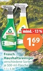 Haushaltsreiniger von Frosch im aktuellen V-Markt Prospekt für 1,69 €