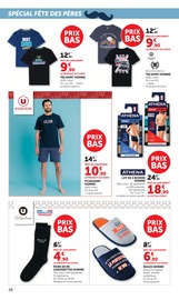 Promos Chaussures dans le catalogue "-68% DE REMISE IMMÉDIATE SUR LE 2ÈME PRODUIT AU CHOIX" de Hyper U Chaussures en promo dans le catalogue Hyper U à la page 28
